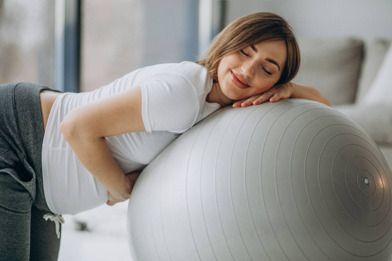 Utilisation d’un ballon d’accouchement pendant la grossesse et l’accouchement